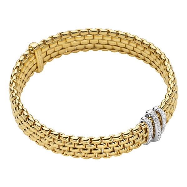 Closeup photo of Panorama Flex’It Bracelet with Pave Diamonds