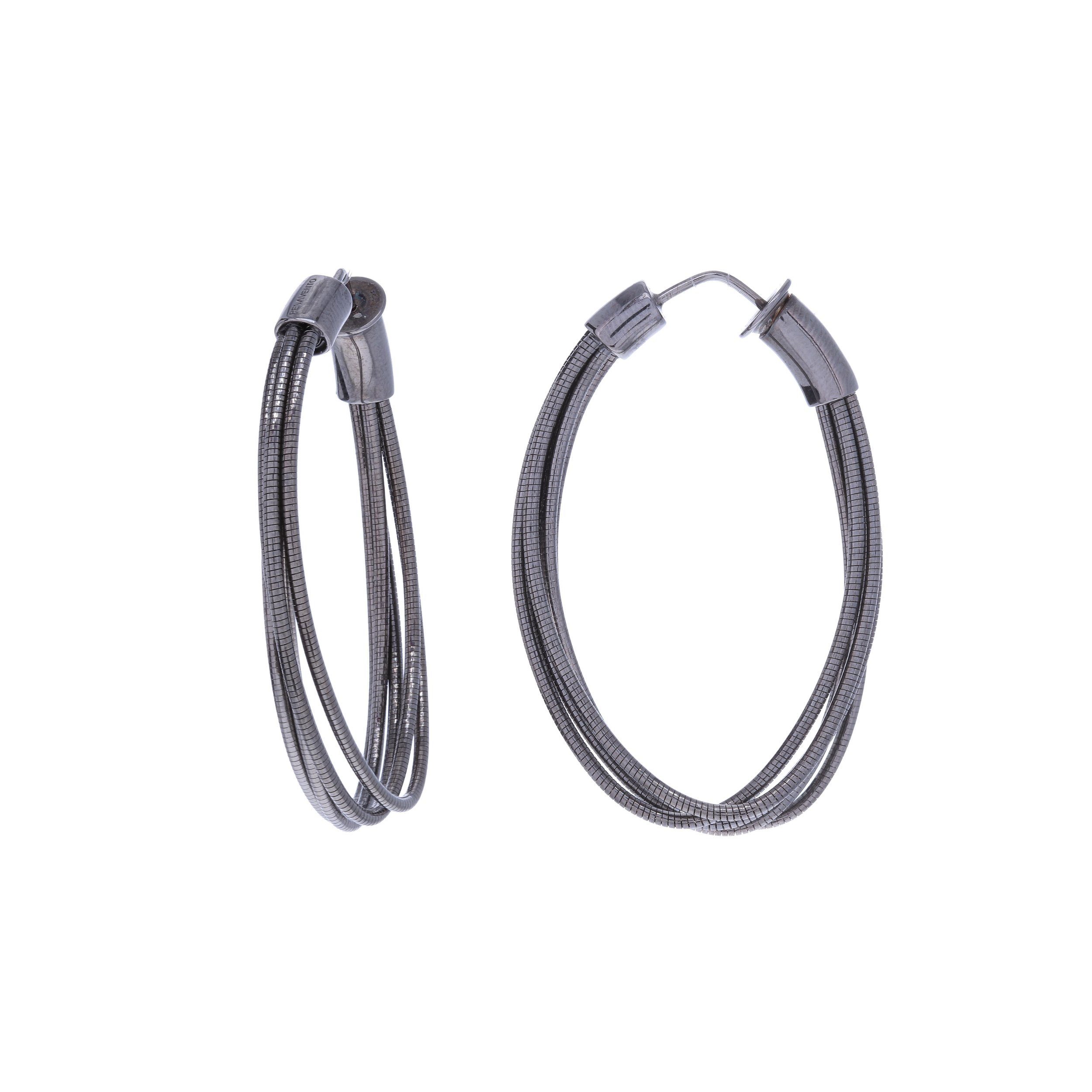 Small Oval Hoops