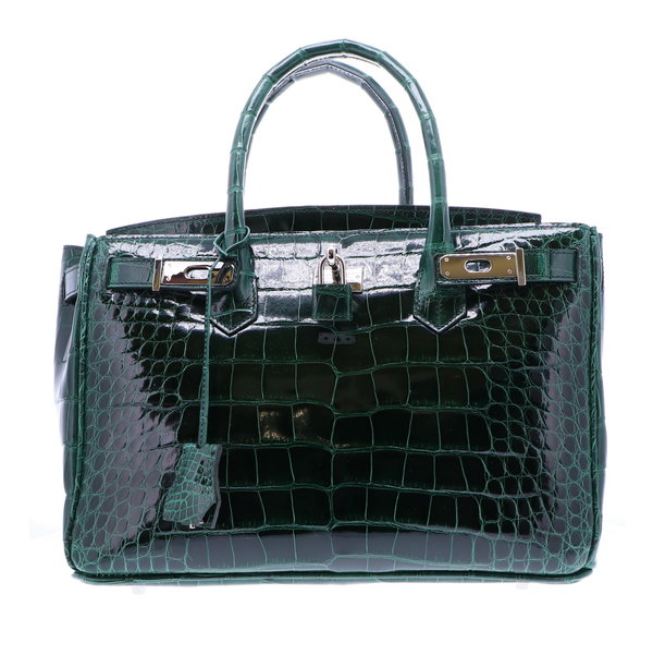 Closeup photo of Classic 30 Forest Green Alligator