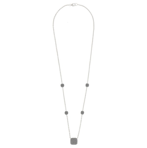 Closeup photo of Square Diamanti Pendant Necklace