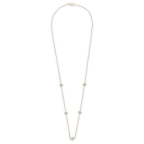 Closeup photo of 5-Station Diamond Diamanti Necklace